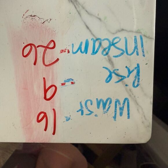 Chico’s Women’s 1.5 Short Blue Cropped Jeans Ankle - Picture 4 of 4